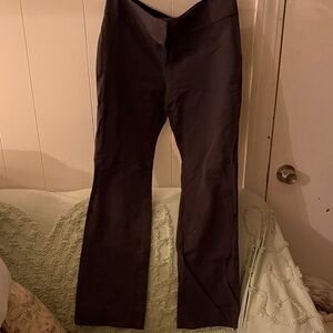 LOFT Women's Straight Leg Dress Pants - Dark Gray